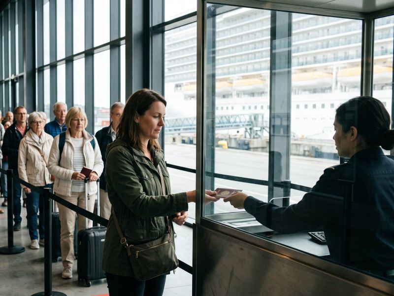 Reisedokumente für die Kreuzfahrt – Foto 1